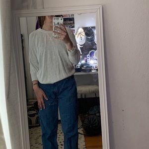 Sonoma 3/4 Sleeve Off-White Sweater